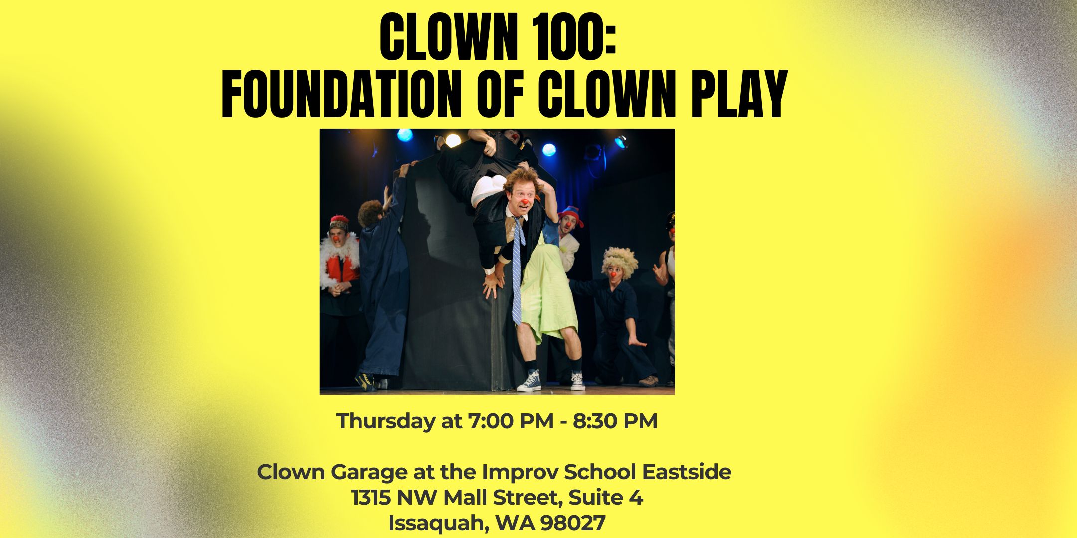 Clown 100: The Foundations of Clown Play with Mick Holsbeke